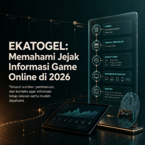 EKATOGEL: Memahami Jejak Informasi Game Online di 2026
